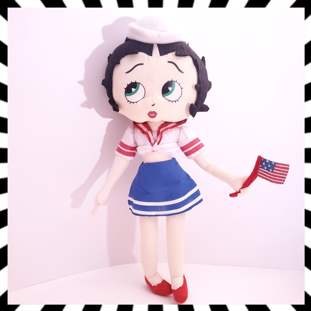 Betty Boop "Patriotic Sailor Betty" Plush (2006)